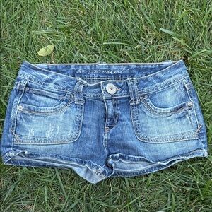Aeropostale Classic Blue Jean Shorts